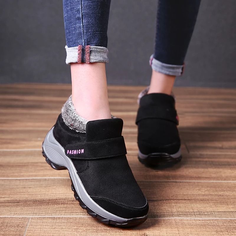 Women Plush Orthopedic Ankle Hiking Boots