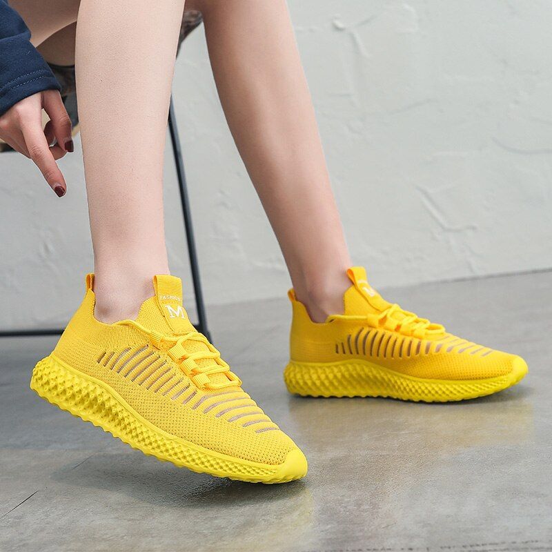 Women Breathable Mesh Orthopedic Walking Shoes