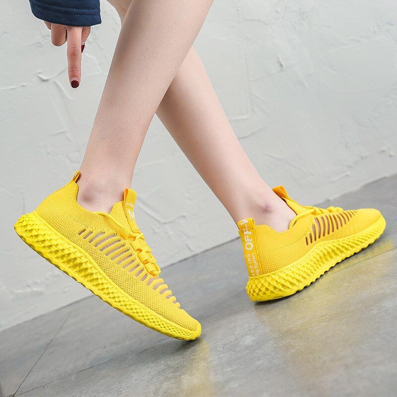 Women Breathable Mesh Orthopedic Walking Shoes