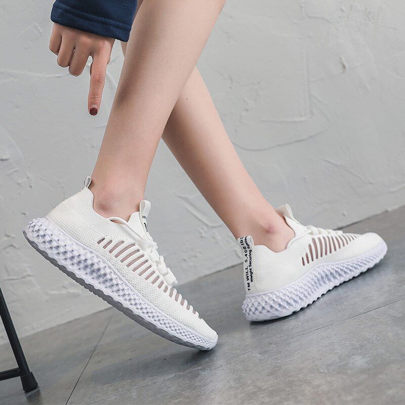 Women Breathable Mesh Orthopedic Walking Shoes
