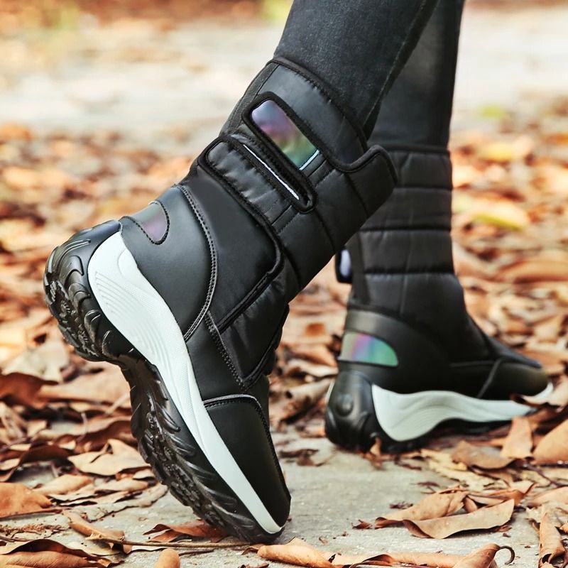 Women Fur Waterproof Orthopedic Snow Boots