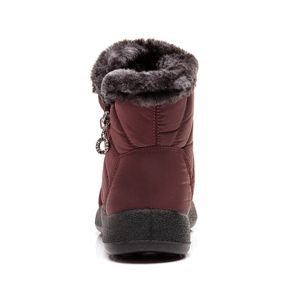 Women Fur Lined Outdoor Orthopedic Snow Boots