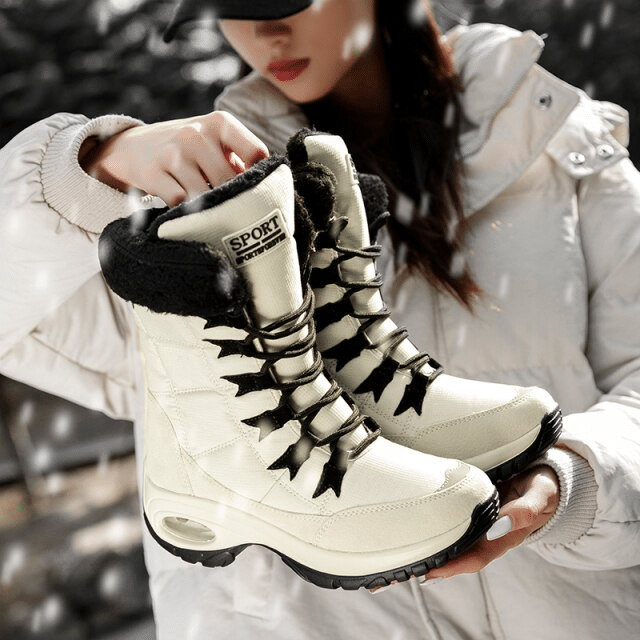 Women Mid-Calf Boots Orthopedic Warm Plush