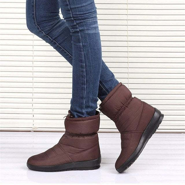 Women Orthopedic Shoes Waterproof Snow Boots