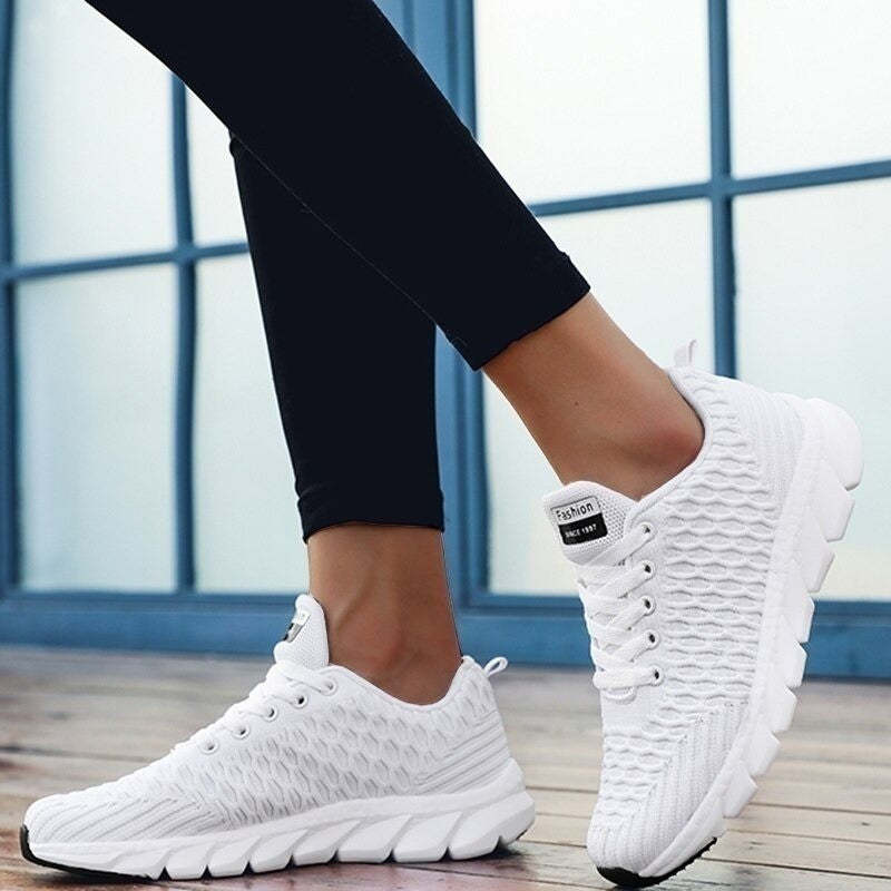 Women Orthopedic Sneakers Mesh Fitness Shoes