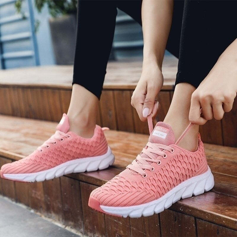 Women Orthopedic Sneakers Mesh Fitness Shoes