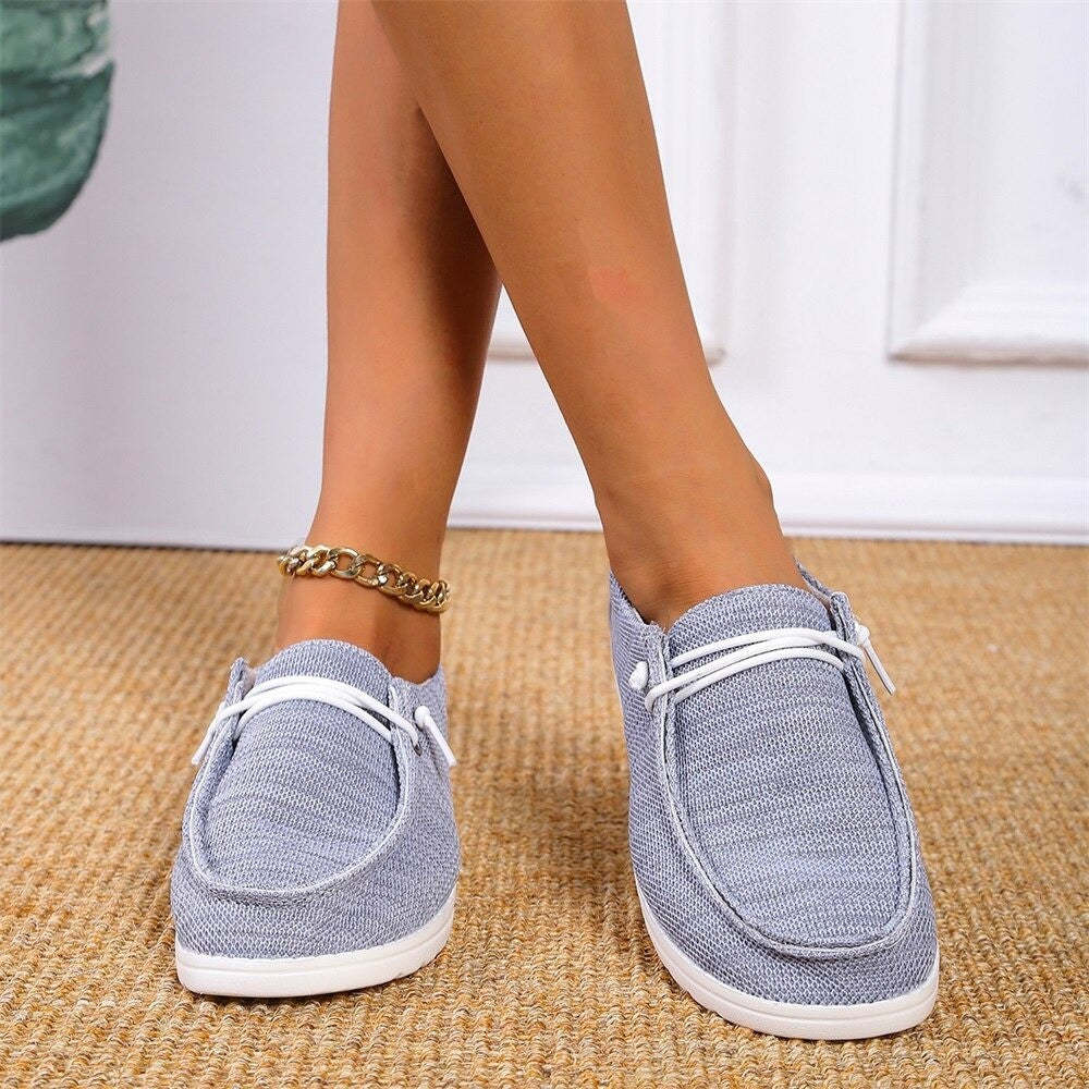 Women Orthopedic Shoes Canvas Mesh Slip-on