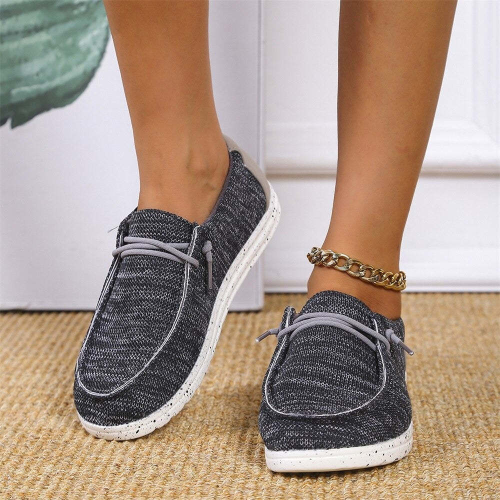 Women Orthopedic Shoes Canvas Mesh Slip-on