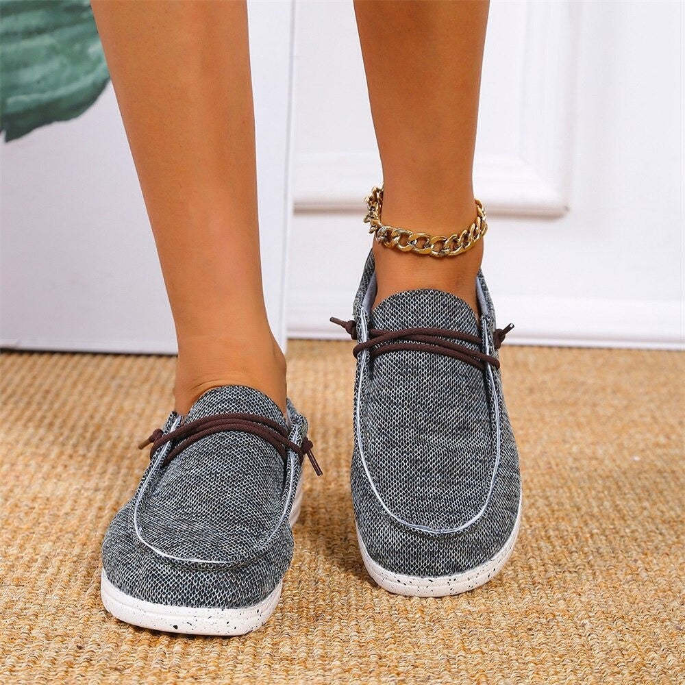 Women Orthopedic Shoes Canvas Mesh Slip-on
