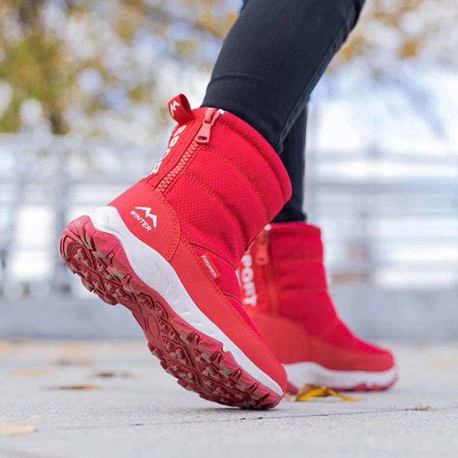 Women Orthopedic Boots Waterproof Winter Shoes