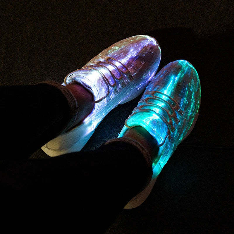 Women Led Fiber Optic Orthopedic Sneakers