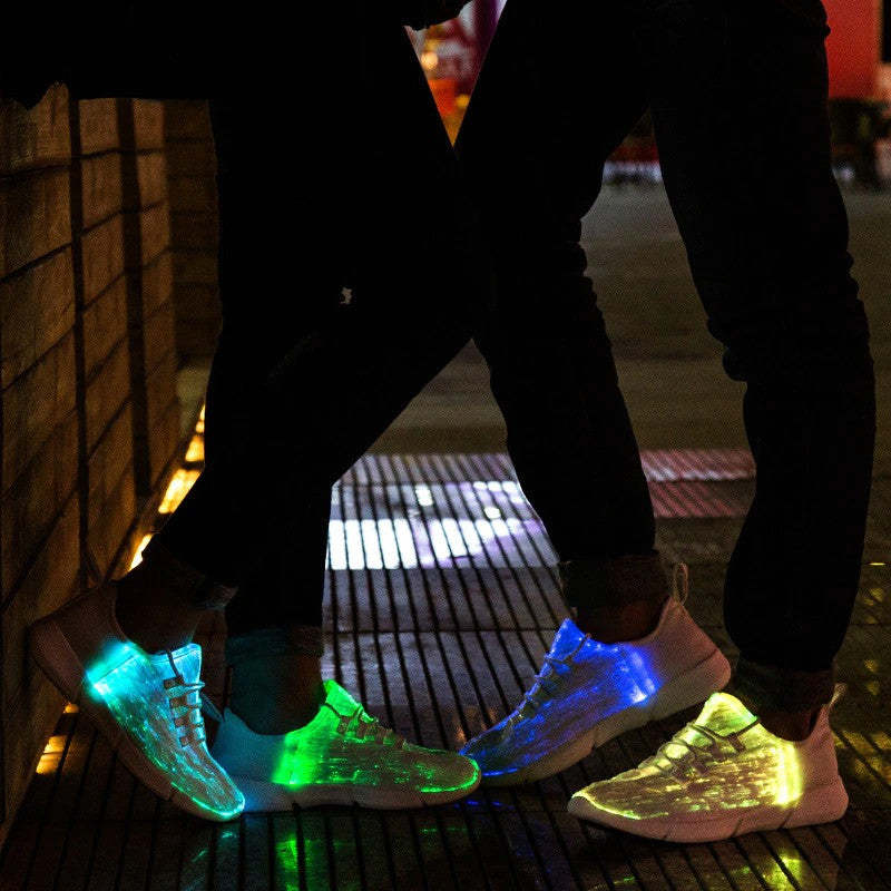 Women Led Fiber Optic Orthopedic Sneakers