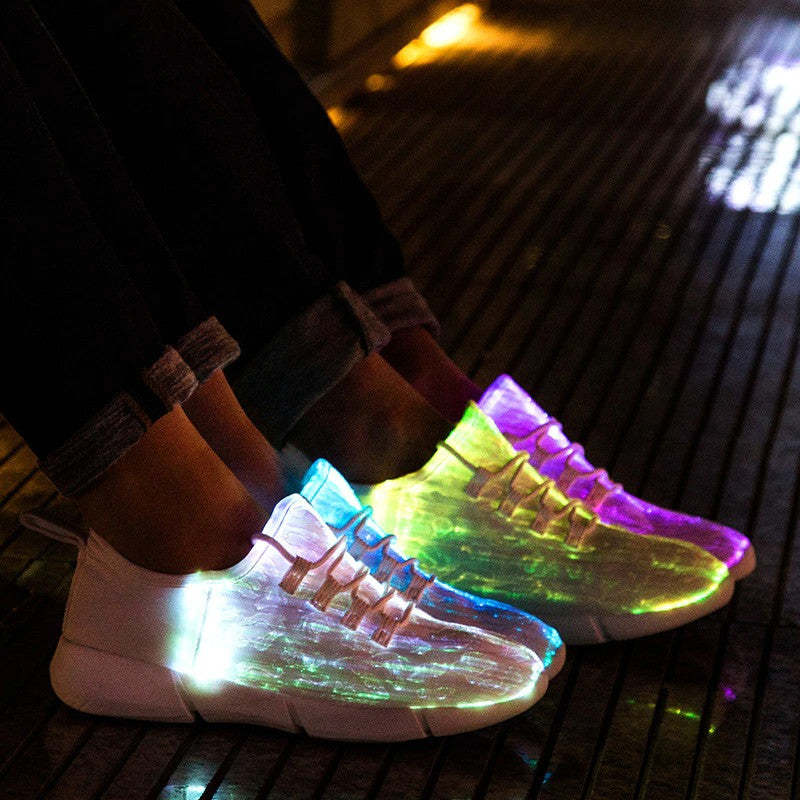 Women Led Fiber Optic Orthopedic Sneakers
