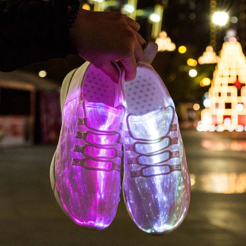 Women Led Fiber Optic Orthopedic Sneakers