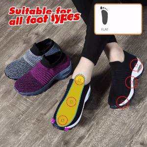 Women Orthopedic Shoes Super Soft Walking Sneakers