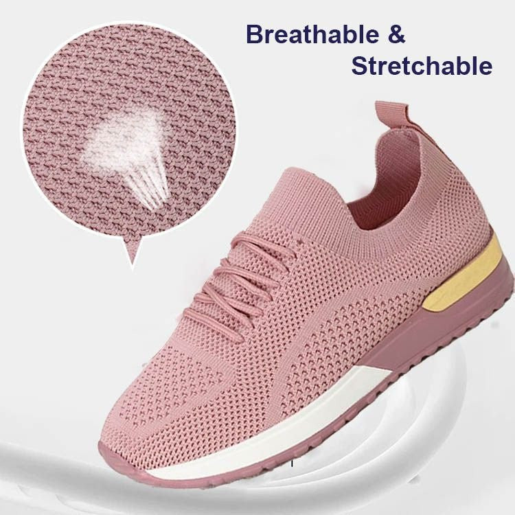 Women Orthopedic Sneakers Knitted Leisure Shoes
