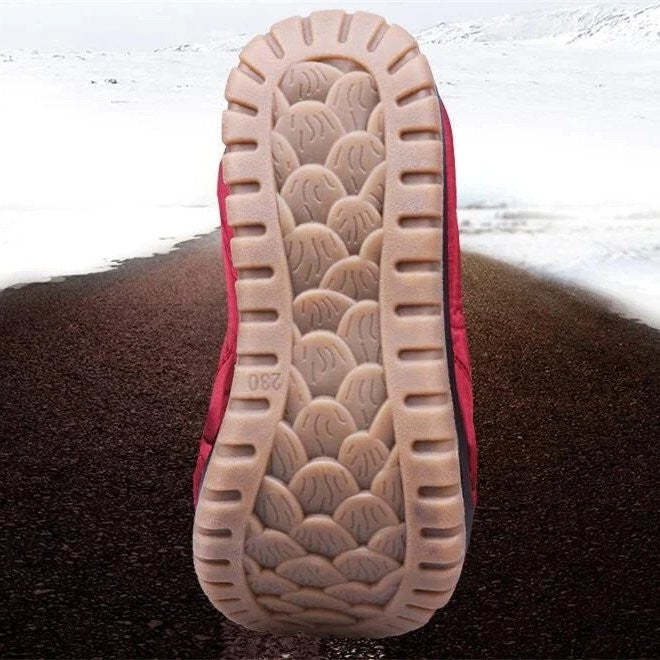 Women Orthopedic Boots Waterproof Fur Ankle Shoes