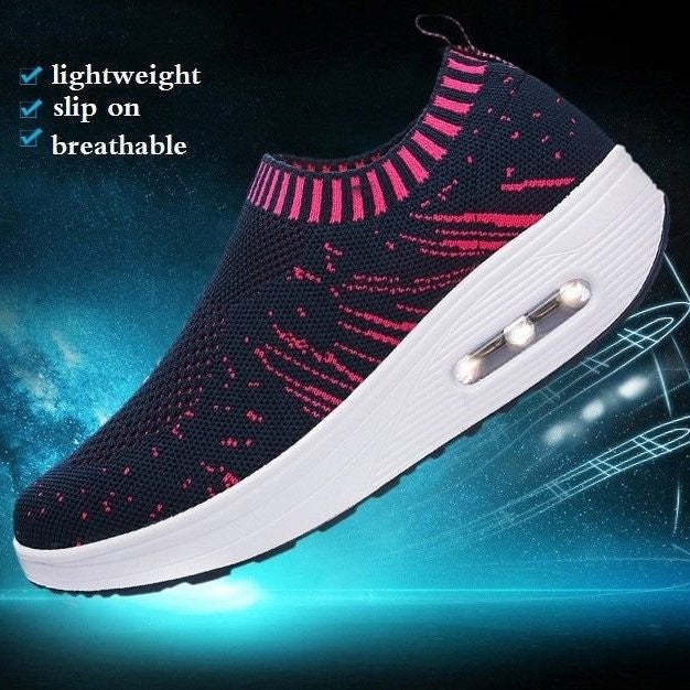 Women's Woven Orthopedic Air Cushion Sneakers