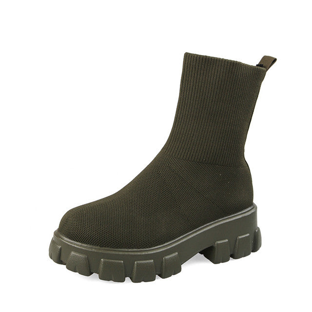 Women Orthopedic Shoes Ankle Chelsea Boots