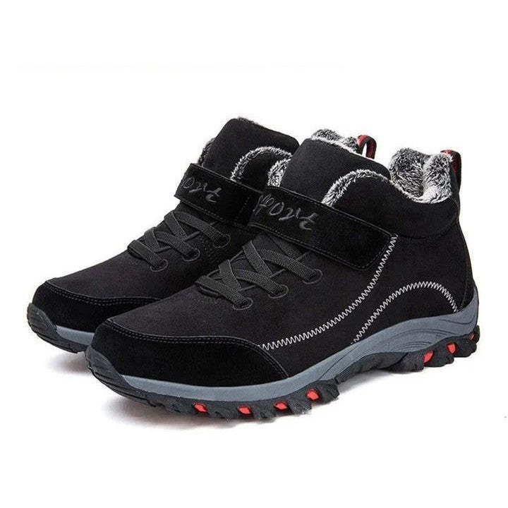 Women Orthopedic Ankle Leather Snow Boots