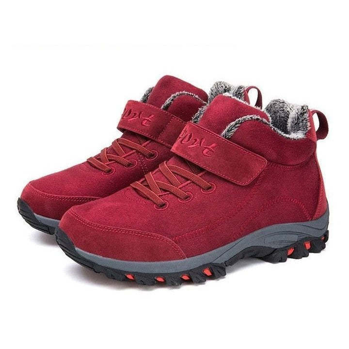 Women Orthopedic Ankle Leather Snow Boots