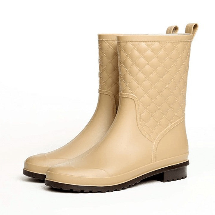 Women Rain Boots Orthopedic Mid Calf Shoes