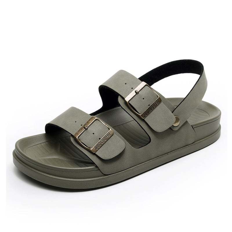 Men Waterproof Orthopedic Sandals Buckle Arch Support Beach Slides