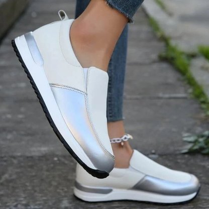 Orthopedic Shoes Women Comfy Slip-on Arch Support Round Toe Modern Fashion