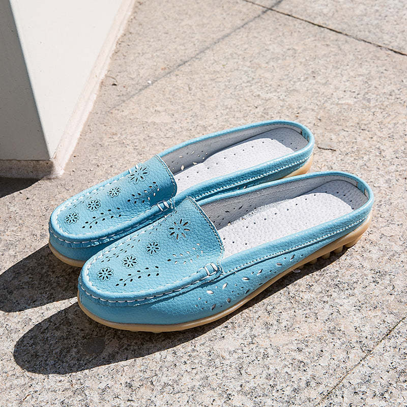 Experience Ultimate Comfort with Low-cut Flat Comfortable Slippers