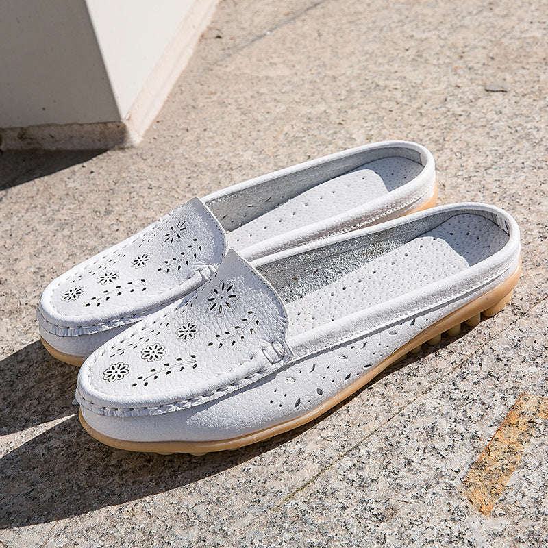 Experience Ultimate Comfort with Low-cut Flat Comfortable Slippers