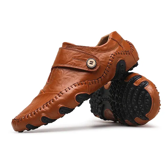 Men's Loafers Slip-Ons Plus Size Handmade Comfort Shoes