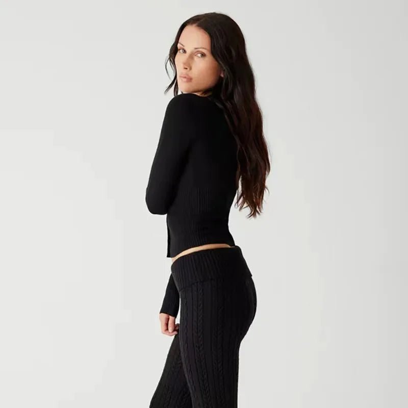 Ribbed Cardigan