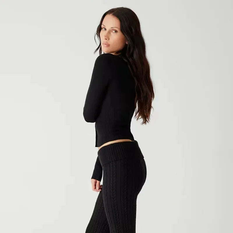 Ribbed Cardigan