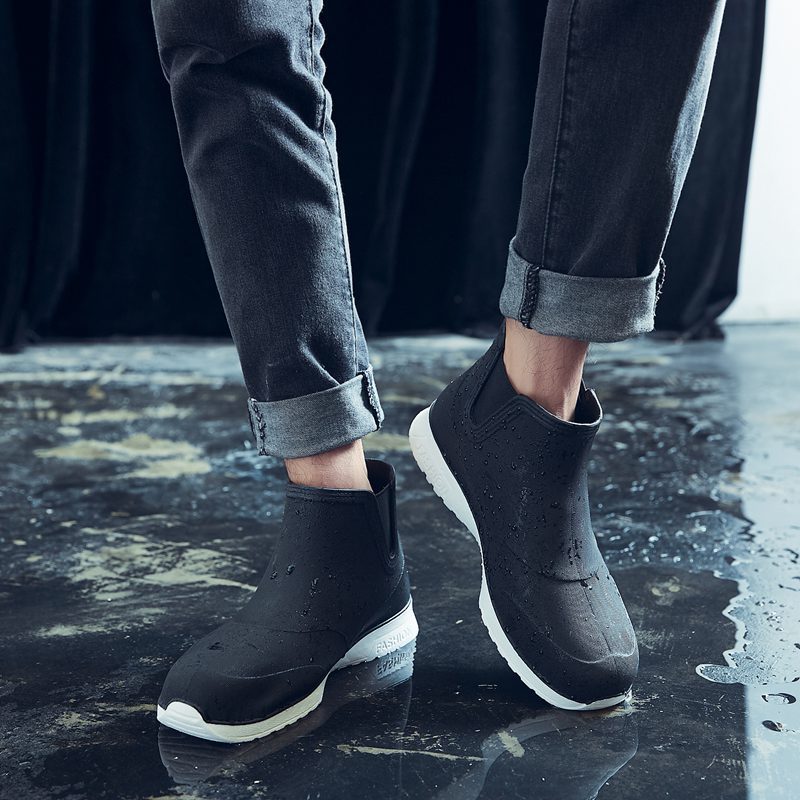 Rain Boots Outdoor Waterproof Non-slip Ankle Boots