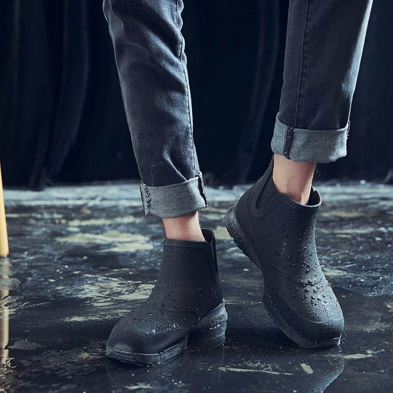Rain Boots Outdoor Waterproof Non-slip Ankle Boots