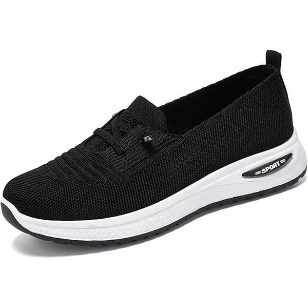 Women's Mesh Knitted Slip-On Casual Orthopedic Sneakers