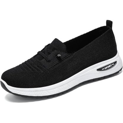 Women's Mesh Knitted Slip-On Casual Orthopedic Sneakers