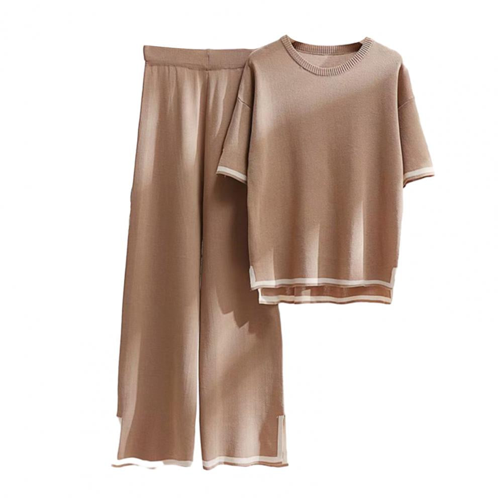 Two Piece Set With Wide Legs