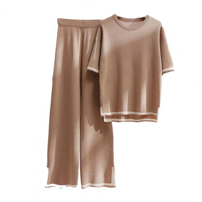 Two Piece Set With Wide Legs