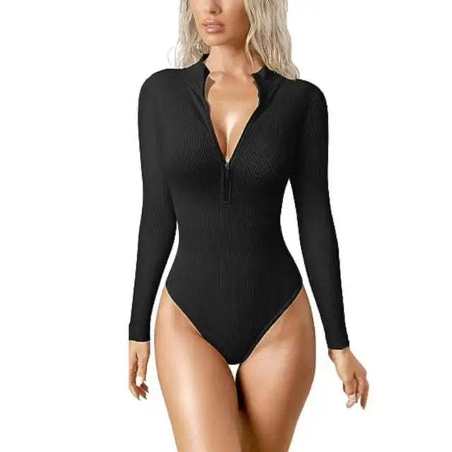 Sleek Long Sleeve Swimwear