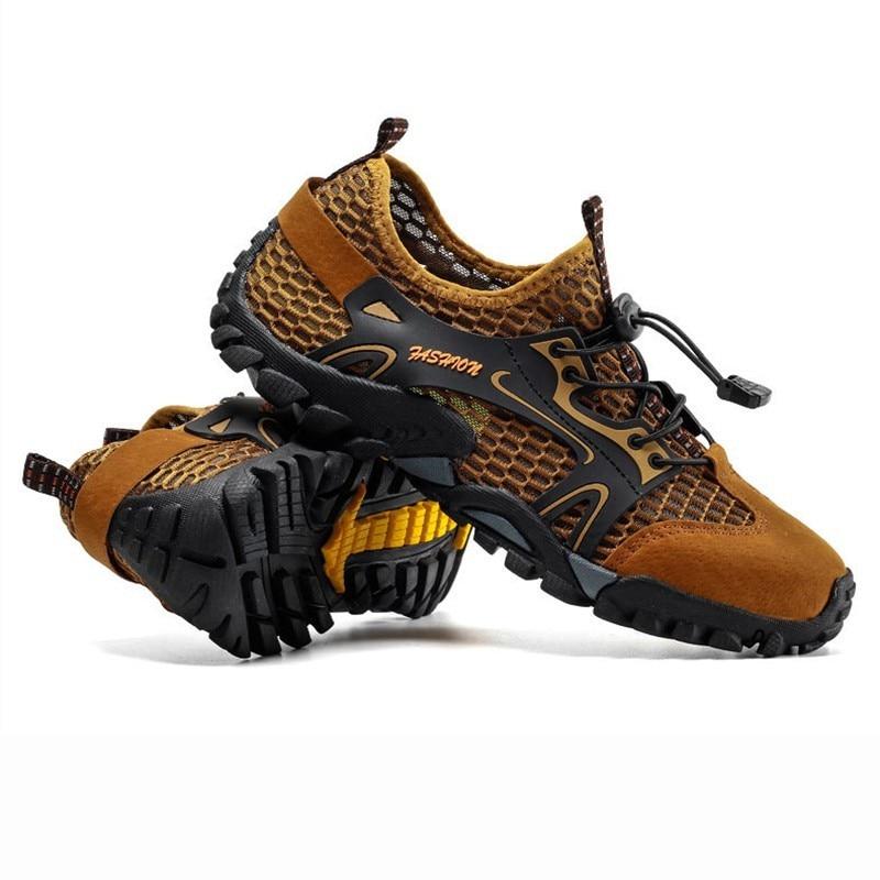 Mesh Quick Dry Water Shoes For Men Lightweight Outdoor Hiking Walking