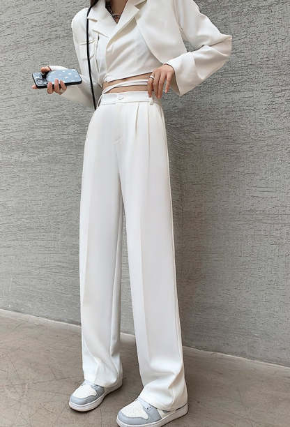 Women's High Waist Trousers