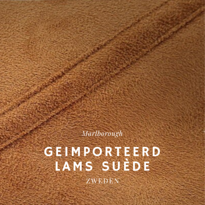 Suede Biker Jacket With Lambswool Lining