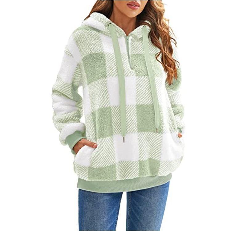 Women's Cozy Zip-up Sweater