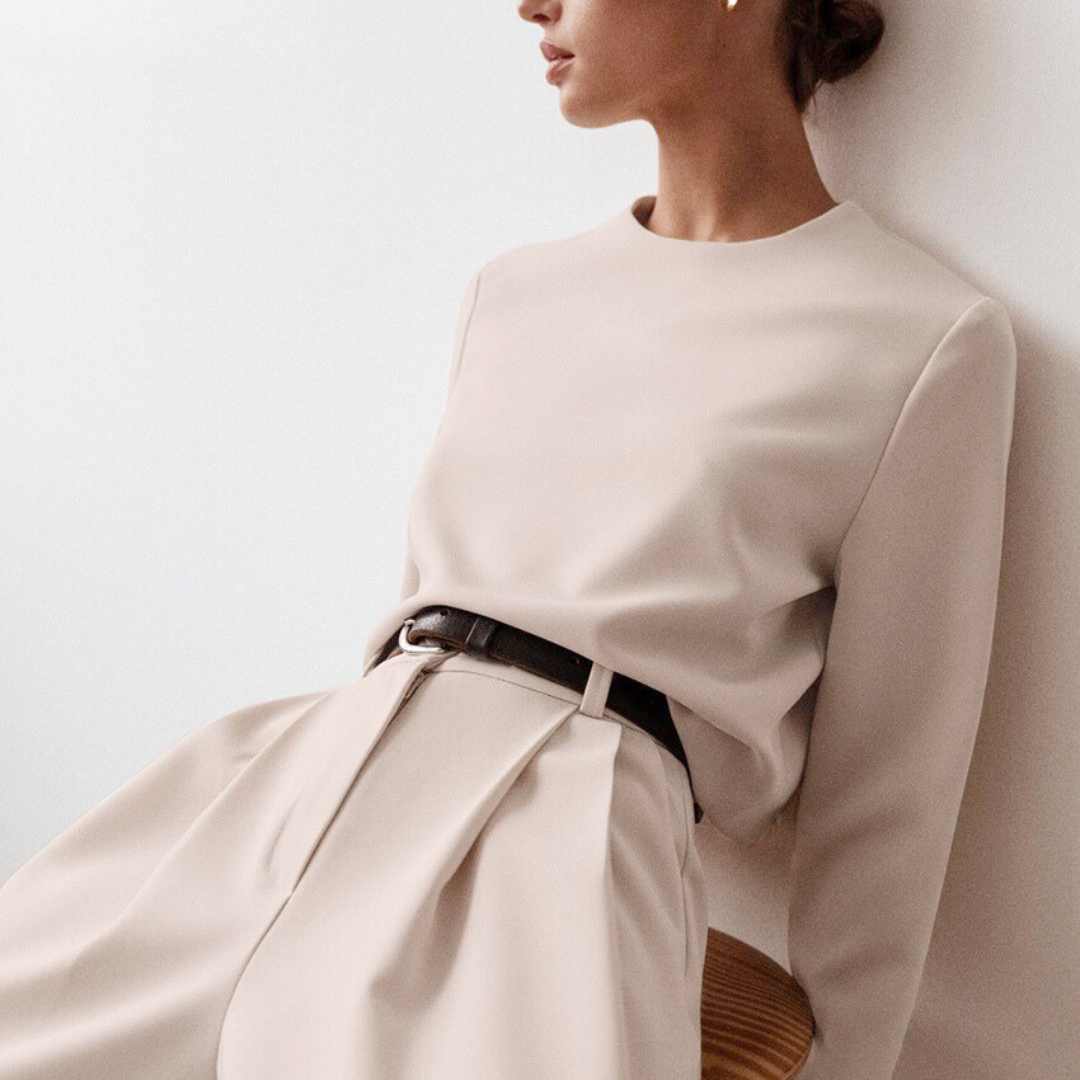 Plain Two Piece Palazzo Set