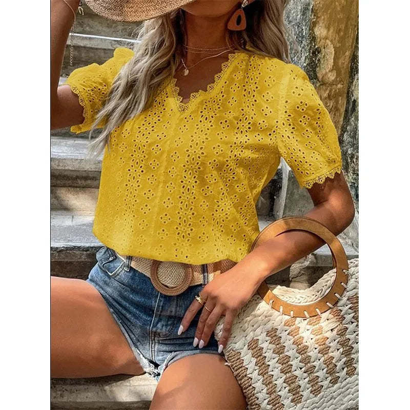 Summer Lace Blouse