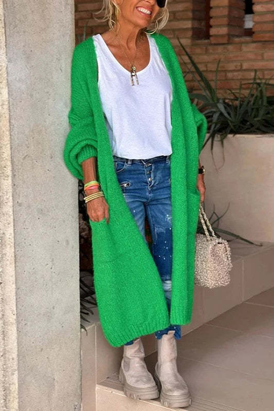 Long Knitted Cardigan