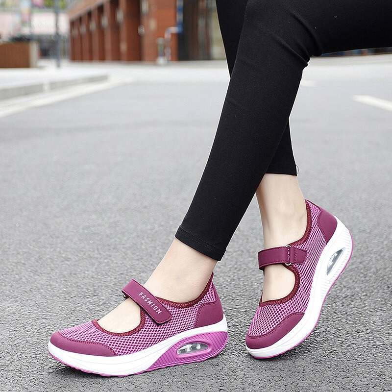 Women Orthopedic Slipper Arch Support Breathable Air Cushion LightWeight Outdoor Slippers