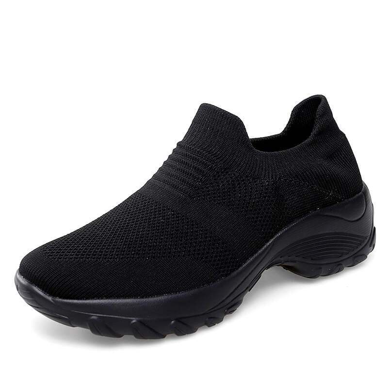 Women Orthopedic Shoes Arch Support Breathable Elastic Shoes