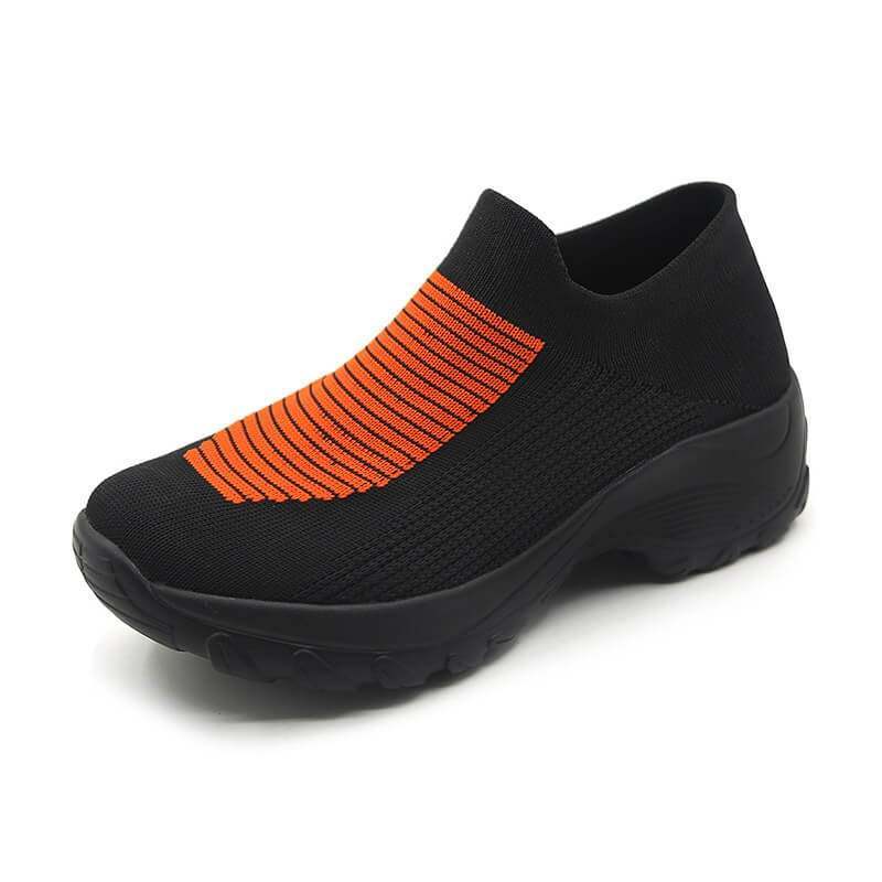 Women Orthopedic Shoes Arch Support Breathable Elastic Shoes
